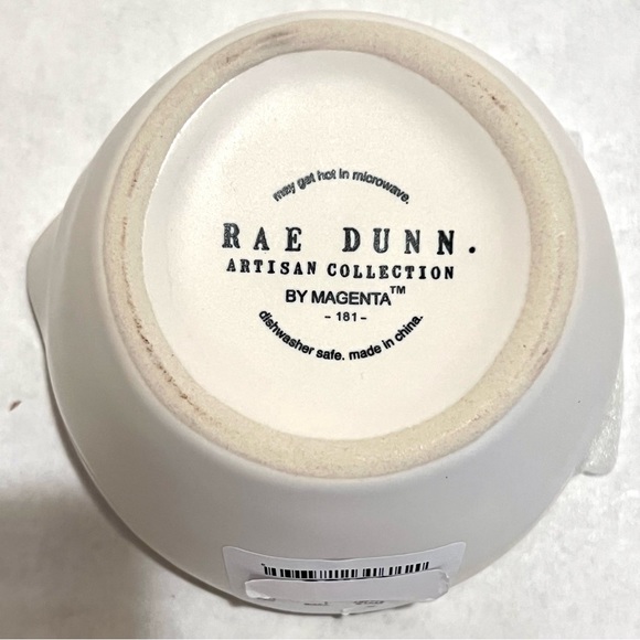 Rae Dunn Matte White Ceramic Measuring Cups - Picture 3 of 12